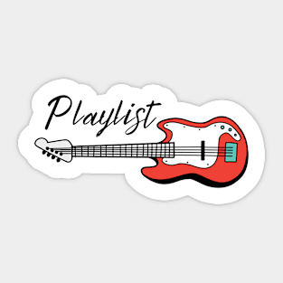 Playlist Sticker